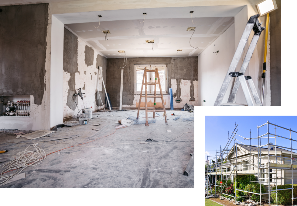 travaux de rénovation